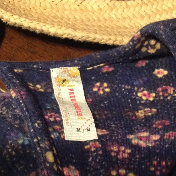 Free People Floral Dress Dress Cute Size Medium - Picture 3 of 4